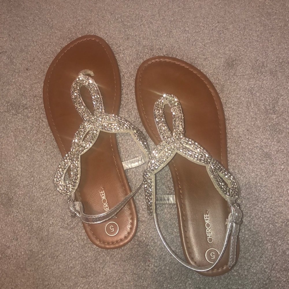 Silver Sandals
